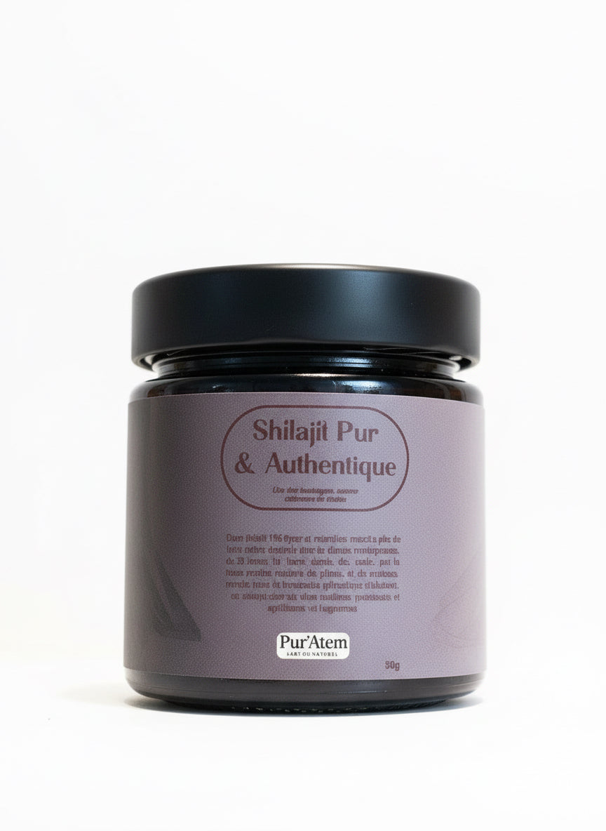 Pot de shilajit arôme miel 250g Pureatem