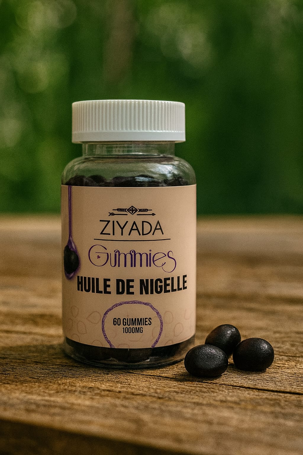 Gummies à l'huile de nigelle